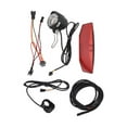 thumbnail image 6 of BCLONG 12~72V Electric Bike Front/Rear Light Set Ebike Headlight Tail LED Brake Lamps, 6 of 9