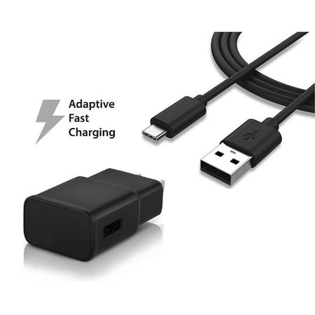 Ixir Huawei P9 Plus Charger Fast Type-C USB 2.0 Cable Kit by TruWire - (1 Wall Charger + 1 Type-C Cable) True Digital Adaptive Fast Charging uses dual voltages for up to 50% faster charging!