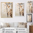 thumbnail image 4 of Designart "Neutral Birch Simplicity II" Tree Birch Floater Framed Wall Decor, 4 of 5