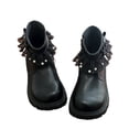 thumbnail image 5 of Girls' Boots Side Zipper Outdoor Boots Girls' Ankle Short Boots Fashion, 5 of 7