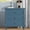 28'' Blue, variant on Hemvt Bedside Nightstand with 3 Drawers, Compact Pine Wood Side Table with Easy-Glide Storage, Modern End Table for Couch, Sofa or Office
