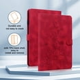 thumbnail image 4 of XYX for Samsung Galaxy Tab A7 10.4 Inch 2020 Release SM-T500 SM-T505 Case, PU Leather Slim Folio with Multi-Angle Stand - Red Lily Flower, 4 of 7