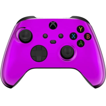 Silent Modz Custom Wireless Controller for Microsoft Xbox Series X|S, Xbox One S|X & PC (Purple Chrome)