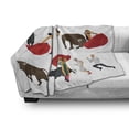thumbnail image 3 of Spanish Soft Flannel Fleece Throw Blanket, Bullfighting Corrida People Crowd Matadors with Bulls Red Cape Pidacor Folk, Cozy Plush for Indoor and Outdoor Use, 50" x 70", Multicolor, by Ambesonne, 3 of 6