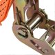 thumbnail image 3 of Ratchet Tie Down Strap 2 Hooks for Moving Appliances Lawn Equipment Motorcycles 35mm Width(3meter9.8ft ), 3 of 5