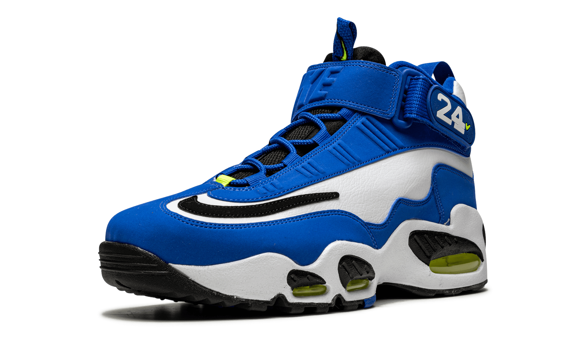 NIKE MENS Air Griffey Max 1 "Varsity Royal / Volt" DJ5161 400 from Stadium Goods