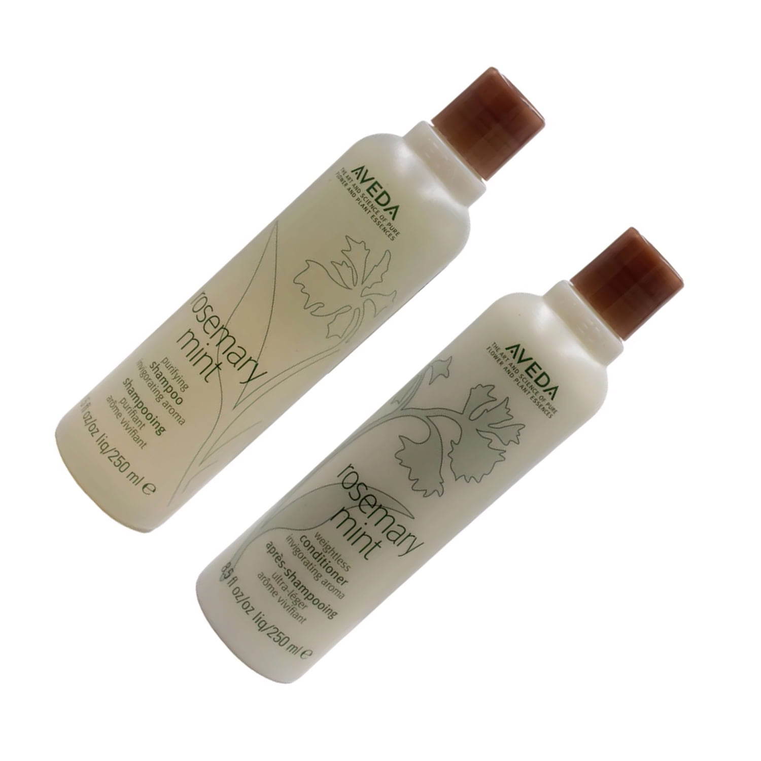 Aveda Rosemary Mint Purifying Shampoo & Weightless Conditioner 8.5 oz