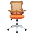 thumbnail image 2 of Modway Chaise de Bureau en Maille Attainment, Réglable de 18 à 22 Pouces, Orange, 2 of 9