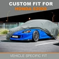thumbnail image 5 of Kayme Heavy Duty Outdoor Nonwoven Car Cover, Custom Fit Honda S2000, Waterproof All Weather for Automobiles, 5 of 6