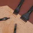thumbnail image 5 of Leather Hole Heavy Duty Carbon Steel Tools for Leathercraft and Bag Making 4 6 Tooth, 5 of 7