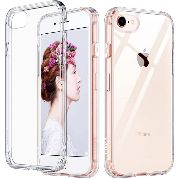 Hobart Egomania doden ULAK iPhone SE 3 5G 2022 Case, iPhone SE 2 2020 Case, iPhone 8 7 Case, Cute  Slim Bumper Phone Case for iPhone SE 3rd 2nd Generation/8/7 for Girls  Women, Crystal Clear - Walmart.com
