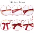 thumbnail image 3 of Wooden Ribbon Bow Maker, Burlap Craft Ribbons for Christmas Bows Holiday Wreaths Crafts Decoration, 3 of 3