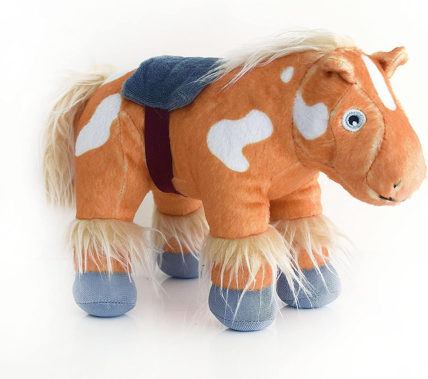 LA GRANJA DE ZENON Caballo Percheron 8 In Musical Stuffed Animal Soft 