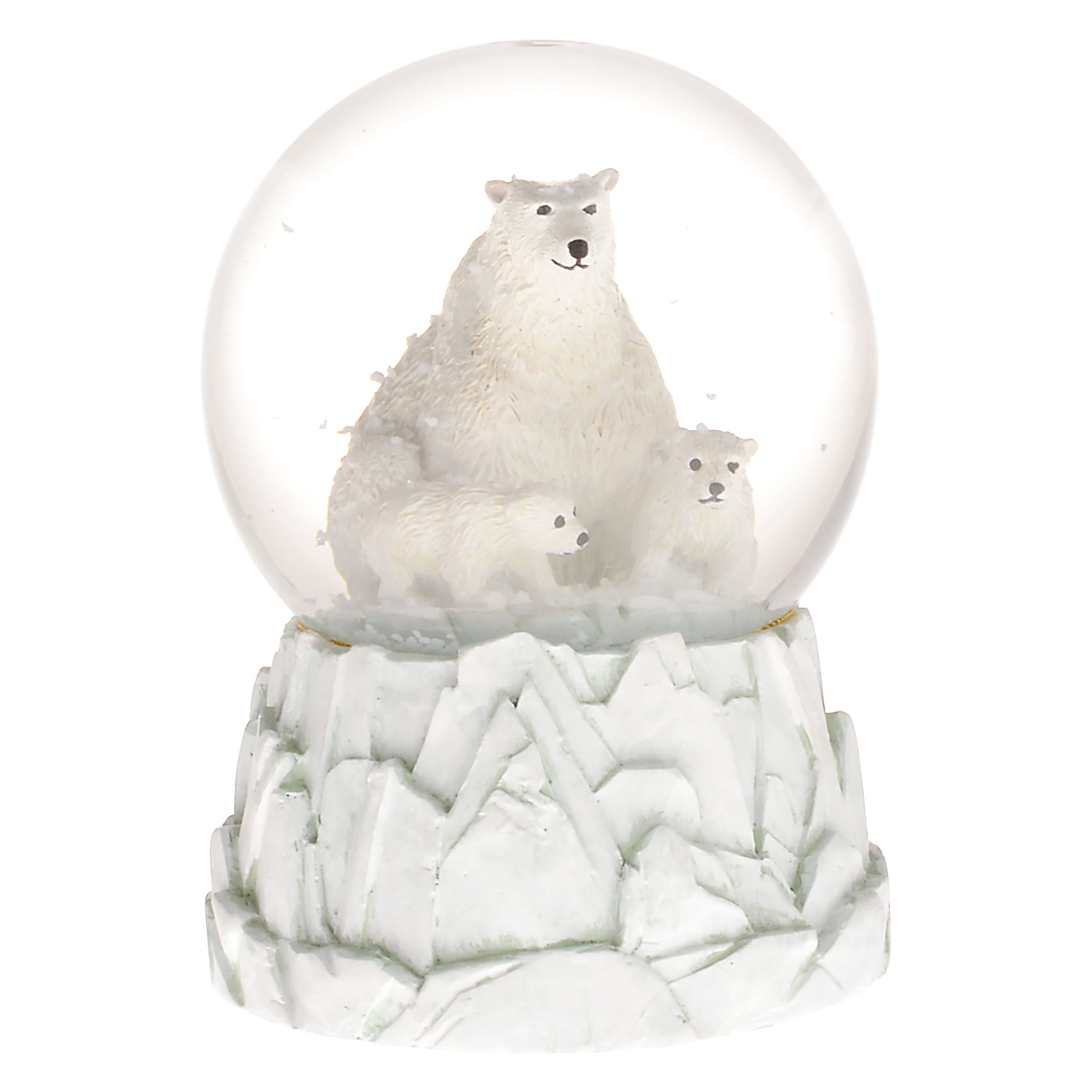 5 ½ In Musical Polar Bear Snow-Globe - Walmart.com