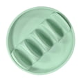 thumbnail image 4 of Soporte para tacos de silicona con forma de ola, herramienta de cocina para fiestas, para tacos duros y blandos. Verde, 4 of 9
