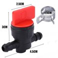 thumbnail image 2 of 1/4" In-Line Straight Fuel Gas Shut Cut Off Valve Petcock for Motorcycle Engine, 2 of 7