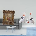 thumbnail image 2 of Marco de fotos,Marco de fotos retro Marco de fotos de mesa vintage,Esculturas de elefantes,Estatuas de elefantes,decoración del hogar,artesanías de cerámica,Figuras de elefantes familiares, 2 of 8