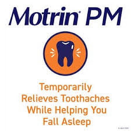 Motrin PM Coated Caplets 80 Caplets (Pack of 2)