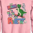 thumbnail image 2 of Disney - Toy Story - Skateboard Rex - Toddler & Youth Crewneck Fleece Sweatshirt, 2 of 4