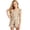 a-618Khaki393, variant on Kids Girls Striped Fly Sleeve Romper With Ruffle Trim Fashion Square Neck Playsuit For Summer With Pockets Jumpsuits Birthday One-Pieces