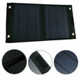 thumbnail image 4 of 25W Portable Foldable Solar Panel Charger, USB 5V/12V Output, Monocrystalline Technology for Car Battery Phones Outdoor Adventure, 4 of 4