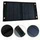 thumbnail image 4 of Cargador de batería portátil plegable para coche, panel solar de 25 W con enchufe USB de 12 V y 5 V., 4 of 4