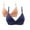 10-Watermelon Red, variant on YWDJ Gym Bras for Women Workout 2 Pack Back Closures Lounge Bras No Wire Comfortable Bras Adjustable Straps Half Cup Push up Wrap Bras Padded Comfy Bras Solid Sleep Bras Blue 45/95