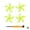 green, variant on Durable PC Propeller Pair With Screwdriver Lightweight High Performance For Aircraft