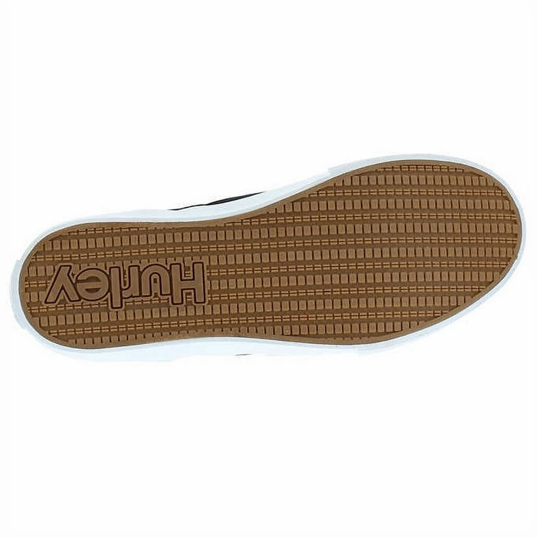 hurley men's canvas slip on