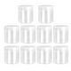 thumbnail image 2 of Botellas de plástico transparente de 140 ml, latas de forma redonda, frascos de contenedores vacíos a prueba de fugas para uso diario, 2 of 5