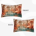 thumbnail image 2 of Pofeuu Fantasy Underwater Jellyfish Print Polyester Microfiber Plush Pillowcases, Super Soft and Cozy Pillow Case Covers with Envelop Closure（Pillow core not included）-20"x30", 2 of 6