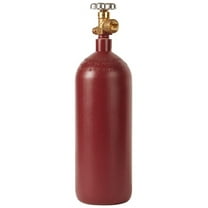 New 20 cu ft Steel Helium Cylinder with CGA580 for Nitrogen or Argon
