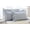 Blue White Plaid, variant on 2 Pack Taupe White Plaid Euro Pillow Shams with Ruffles Checkered Pillowcases Gingham Pillow Cases Washed Cotton Farmhouse Cottage Pillow Covers for Bed/Sofa(26X26inches,Taupe/White Plaid)