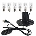 thumbnail image 1 of Lámpara Haraqi Cable de 1.8m con Dimmer 110V Base y 6 Bombillas de 25W, 1 of 7