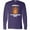 Purple, variant on Inktastic Finally It's Groundhog Day Long Sleeve T-Shirt