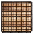 thumbnail image 4 of SAFAVIEH Phuket Outdoor Patio 4 Slat Wooden Floor Tile, Natural, Set of 10, 4 of 7