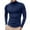 01Royal Blue, variant on Dwelliawo Black Turtle Neck Shirt Men Basic Slim Fit Sweaters Turtleneck Shirt Long Sleeve Ribbed Shirt Winter Pullover Tops Knitted Sweater Black L