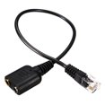 thumbnail image 2 of Naierhg 3.5mm to RJ9 Jack Adapter PC Headset Audio Cable Converter A, 2 of 7
