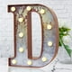 thumbnail image 1 of Letra Decorativa LED Marquee D Elnsivo Estilo Vintage Oxidado, 1 of 7