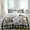 Green, variant on Farmhouse Cow Sheep Set of 4 Bedding Quilt Covers, Farm Animal Orange Buffalo Plaid 4-Piece Bed Sheet Set with Extra Soft Bed Sheets Quilt Cover Pillowcase, Twin