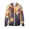 thumbnail image 2 of Lsque Rainbow Cloud White Horse UPF 50+ Lightweight Sun Protection Men's Women's Long Sleeve Shirt, Hoodie Performance -3X-Large, 2 of 9