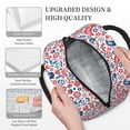thumbnail image 3 of Easygdp Birds Flowers Large Insulated Lunch Bag，Aluminum Lining, Spacious Design, Leakproof, Ideal for Work, Picnics, Travel, and Outdoor Activities-One Size, 3 of 6