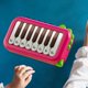 thumbnail image 1 of Piano de Juguete para Bebé, Teclados Eléctricos para Niños, Instrumento Musical con Sonido Ligero, Juguete Musical, órgano Electrónico para Niños de 3 rojo, 1 of 9