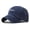 Navy, variant on Grey Classic Structured Baseball Cap Cotton,Polyester Embroidery Adjustable Washed Vintage Denim Distressed Hat for Women Men One Size