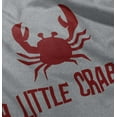 thumbnail image 5 of A Little Crabby Cranky Beach Lover Toddler Boy Girl T Shirt Infant Toddler Brisco Brands 12M, 5 of 6