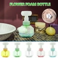thumbnail image 3 of Wovilon Foaming Soap Dispenser,300Ml (10Oz) Flower Foaming Bottle Empty Foam Liquid Hand Soap Containers Bpa Free Plastic Press Bottles For Kitchen And Bathroom, 3 of 3
