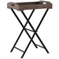 thumbnail image 5 of Ashley Table d'Appoint Pliante à Plateau Cadocridge en Gris et Noir, 5 of 5