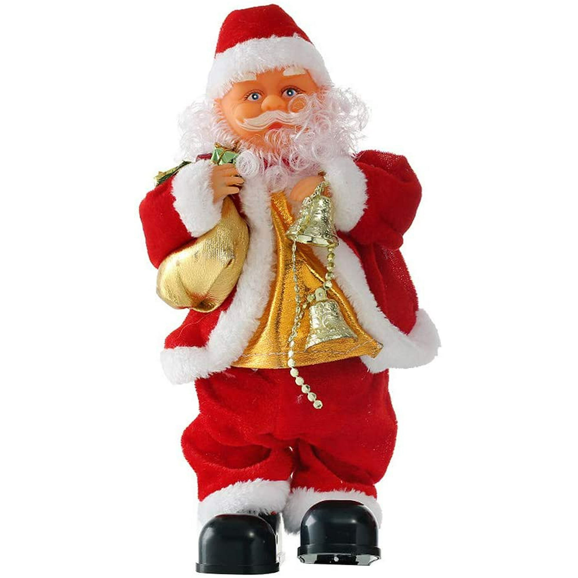5' Deluxe Traditional Animated Musical Dancing Santa Claus Christmas Figure Christmas Central