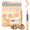 Skin-tone - Dual Tip, variant on COORIART 12 Skin Tone Acrylic Paint Markers, Soft Brush Tip Pens, Automatic Ink Control No Bleed Markers for Wood, Stone, Canvas, Glass, Fabric, Egg, Rock Painting and DIY