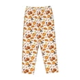 thumbnail image 4 of Balery Pumpkins print Women's Pajama Pants,Ultra Lightweight Pjs,Lounge Pant-Medium, 4 of 9